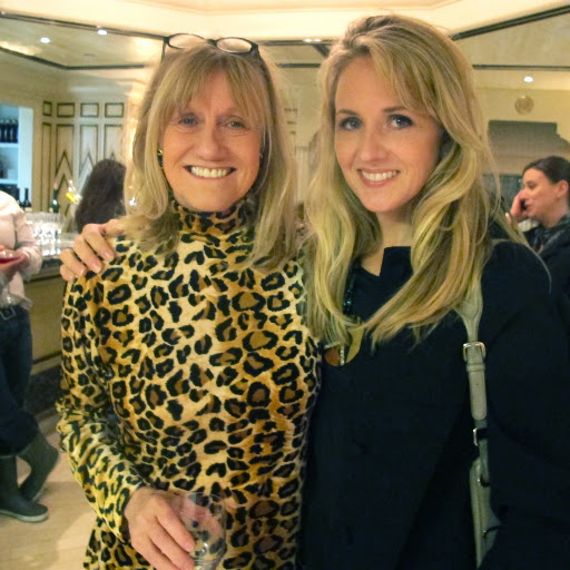 My colleague, Decorating and Home Editor Rebecca Robertson, and Jean Graham, Director of Community Relations, looking stunning despite the torrential rain outside.