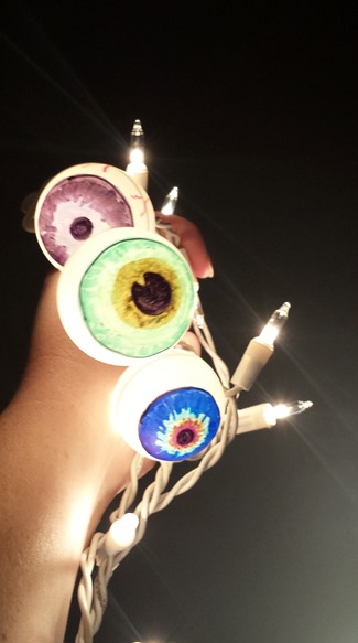 Halloween Ideas Eyeball Lights