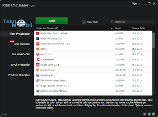 IObit Uninstaller v2.4.7.340 Türkçe