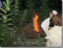 offering to Mananan