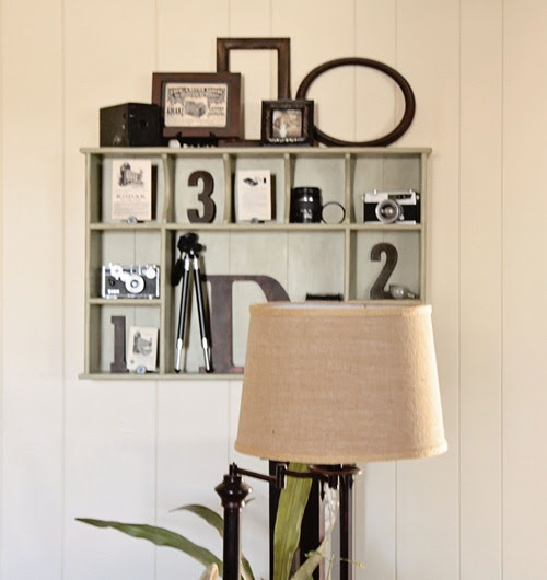 Tracy's Trinkets and Treasures Burlap Lamp Shades From Target