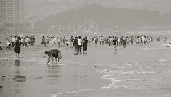 Qingdao - Plage shilaoren 石老人