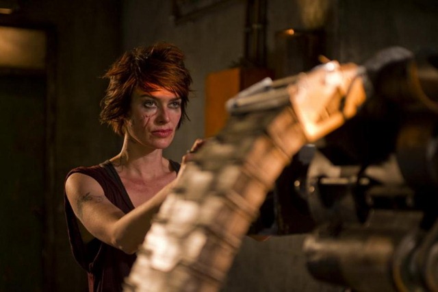 Újabb Dredd fotók Karl Urbannal és Olivia Thirlbyvel a főszerepben 04