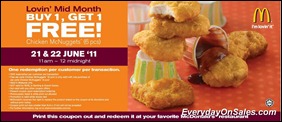 Mcdonald-Malaysia-Free-Chicken-McNuggets-Coupon-2011-EverydayOnSales-Warehouse-Sale-Promotion-Deal-Discount