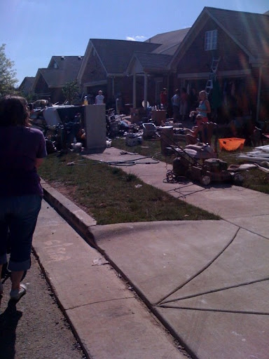 The debris piles kept growing.