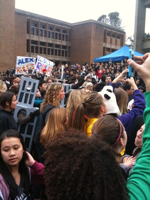 Flash Mob on Red Square Feb 10, 2012