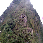The steep ascent up Wayna Picchu