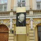 1951-1967 Karol Józef Wojtyła in Wadowice, Poland. He is a sacred figure to the Polish people, especially in Krakow. Father Wojtyla lived here at 19 Kanonicza street.jpg