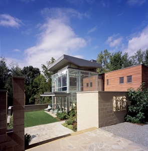 Fachada Fachada-Casa-GK-Arquitectos-Kenneth-Hobgood
