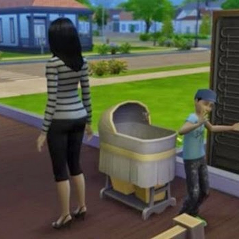 The Sims 4 sieht ohne Kleinkinder wirklich... seltsam aus
