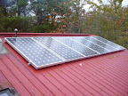 1 kilowatt off grid solar array near Jones Falls.