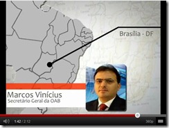 Entrevista com Marcos Vinícius - secretário geral da OAB