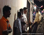 Sampath &amp; his team preparing lights for Aloka Pujawa