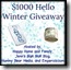 Hello Winter $1000 Cash Giveaway