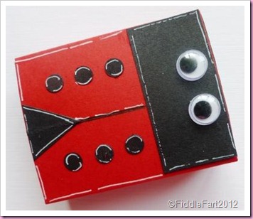 Ladybird Favour Box Ladybird Favour Box