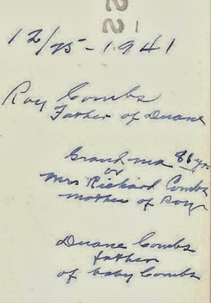 4 Generations Combs dec 25 1941 DL Antiques back 4 Generations Combs dec 25 1941 DL Antiques back