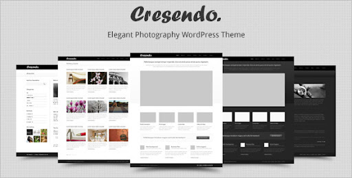 Cresendo - Elegant Photography WordPress Theme - Photography Creative
