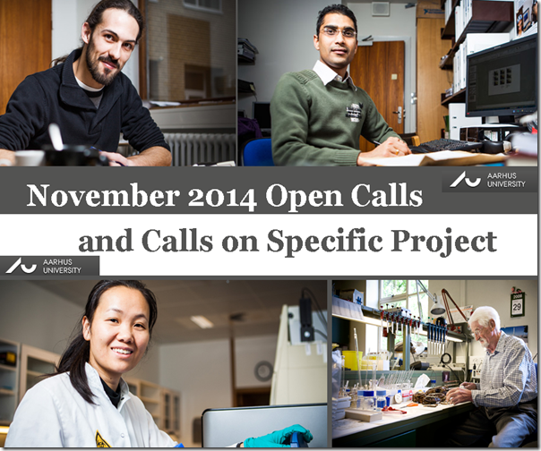 November 2014 Open Calls and Calls on Specific Project @ Aarhus University  | NaveeNBioinforMaTics-any thing about bioinformatics