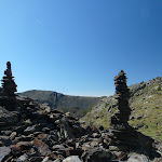 Balisage du GR11 au dessus du Basses de l'Estany Negre