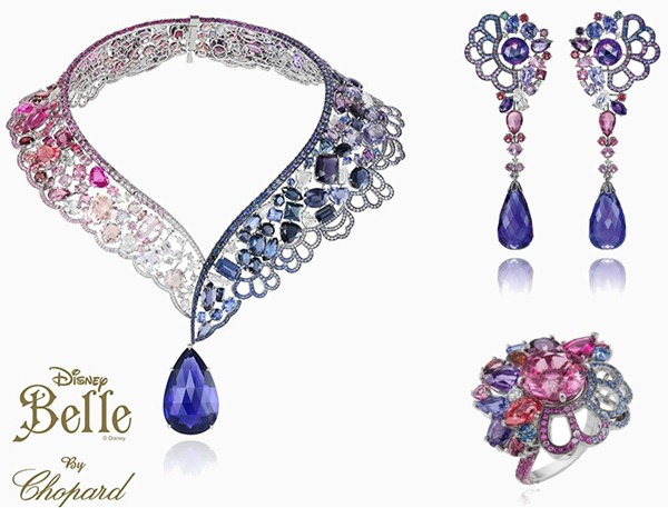 Coleção de jóias de luxo das Princesas Disney. joias-princesas-disney-harrods-1
