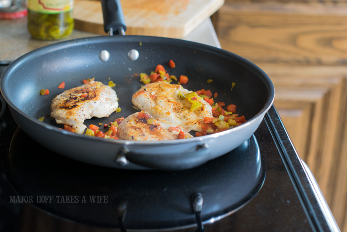 How to cook chicken and peppers in a skillet.Holiday Memories with Mezzetta! This easy lunch or dinner recipe will have you sailing through the holidays. Casual enough for everyday, but colorful enough for a holiday feast! Features 3 different peppers and packs a flavorful punch! All in less than 20 minutes! There is also a coupon for Mezzetta products as well as a chance to win 1 of 31 Holiday Gift Baskets! #MezzettaMemories #SharingJoy #Chicken #Peppers #Easy #dinner #recipe How to cook chicken and peppers in a skillet.Holiday Memories with Mezzetta! This easy lunch or dinner recipe will have you sailing through the holidays. Casual enough for everyday, but colorful enough for a holiday feast! Features 3 different peppers and packs a flavorful punch! All in less than 20 minutes! There is also a coupon for Mezzetta products as well as a chance to win 1 of 31 Holiday Gift Baskets! #MezzettaMemories #SharingJoy #Chicken #Peppers #Easy #dinner #recipe