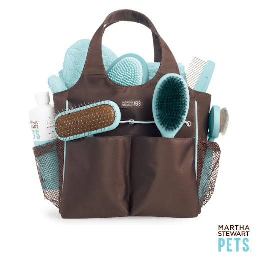 This Martha Stewart grooming tote is the ultimate set. (Petsmart.com)