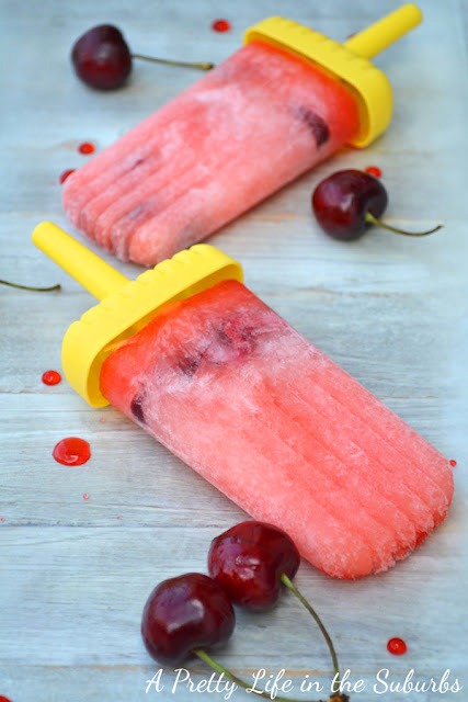 Shirley Temple Popsicle