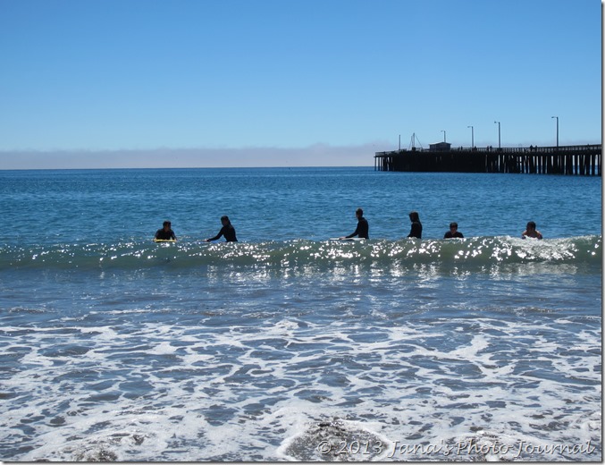 Boogie Boarding at Avila Beach