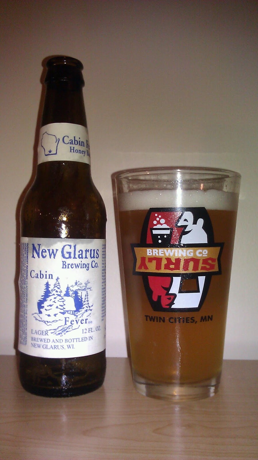 Nick S Beer Blog New Glarus Cabin Fever Bock Review