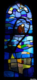 These windows show the prophet Jonah, who fled God’s calling by boarding a ship in Jaffa. StainedWindows--2.jpg
