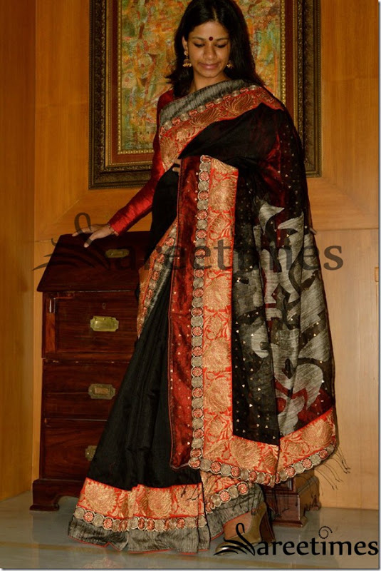 Black_Bailu_Saree