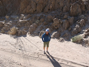 Mountain goat view of Mary