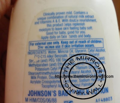 Johnson’s Baby Milk Lotion