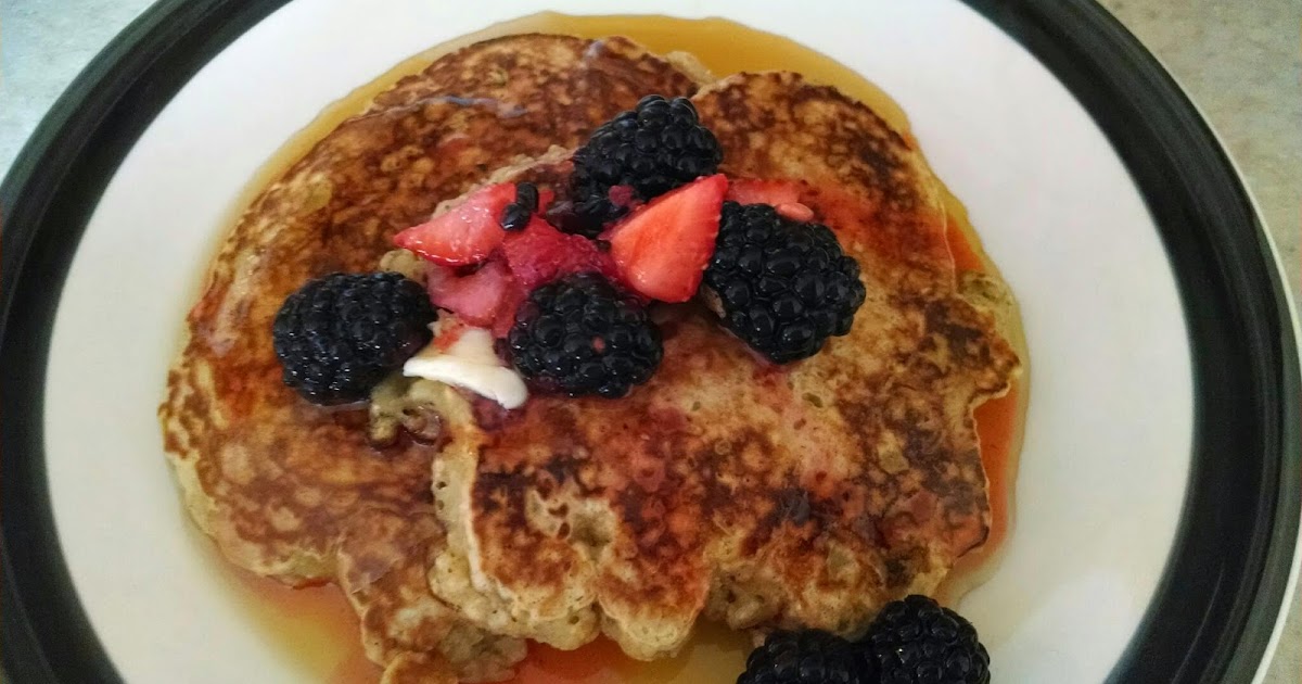 The Staycationer Oatmeal Pancakes