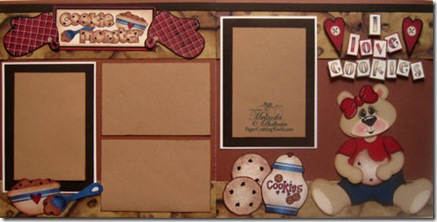 cricut cookie bear layout idea paper piecing girl-500