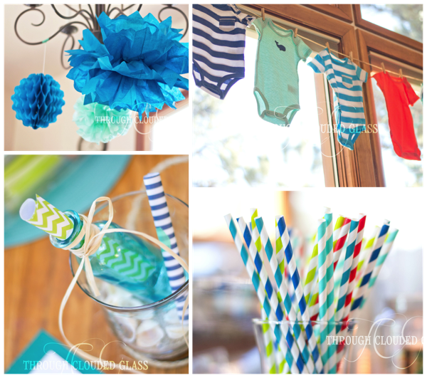 Nautical Themed Baby Shower | Through Clouded Glass Nauticalbabyshower