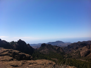 De camino a Tejeda ... impresionante.