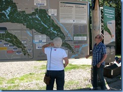 6651 Quebec - Anne and Jim at Gatineau Park Information Centre