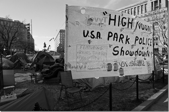 Occupy DC Showdown