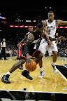 lebron james nba 101009 mia at sas 08 Heat Beat OKC. Lose First Game to Spurs. LeBrons new Soldiers.