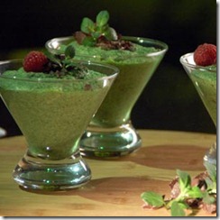 mousse de menta mousse de menta