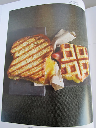 The two finished versions of the sandwich (for you, left; for them, right). Yummmmmm.