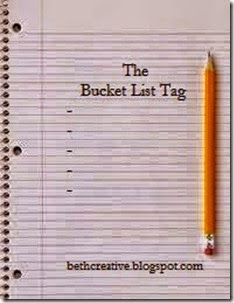 The Bucket List Tag Button