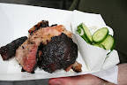 Beef Brisket with Pickles from NYC's Hill Country