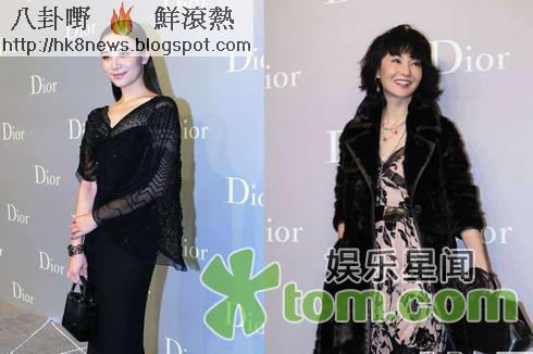 小宋佳與張曼玉同台競豔 從容開場最愛其派頭