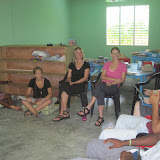 Teacher training with Jenni and Pat.