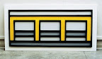 tollbooth, 1993, acrylic on wood, 48 x 96 x 2 in.