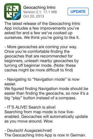 GeocachingIntro21.png Geocaching Intro 2.1 for iOS