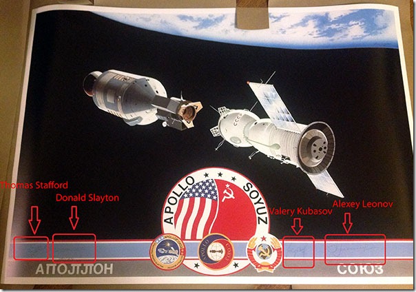 Soyuz-Apollo litho