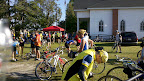 Cycle NC 2011 - Creswell Ruritan Club rest stop.